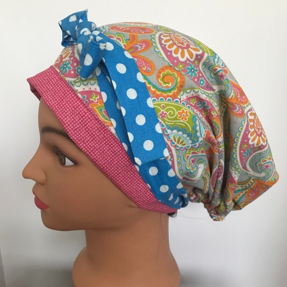 Scrub CAP/HAT *Reversible *Long Ties NWOT - Picture 10 of 14